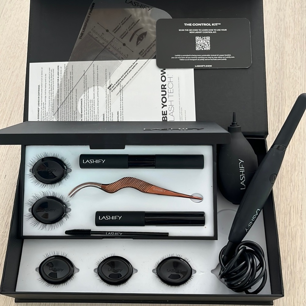 LASHIFY Control Kit, Lashicurl, Dryer, & Gossamers